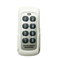 Télécommande sans fil longue Distance 8 canaux 433/315mhz pour transmetteur de lumière domestique d'application industrielle
