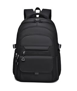Unisex Luxury PU Fashion <b>Laptop</b> Travel <b>Backpack</b> Waterproof Zipper Anti-Theft USB Port Large Capacity 20-39L Business Leisure - Product Image 1
