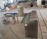 Machine de tri d'œufs automatique 4000 pièces/h, 218W 220V, en acier inoxydable, avec couvercle d'inspection lumineuse