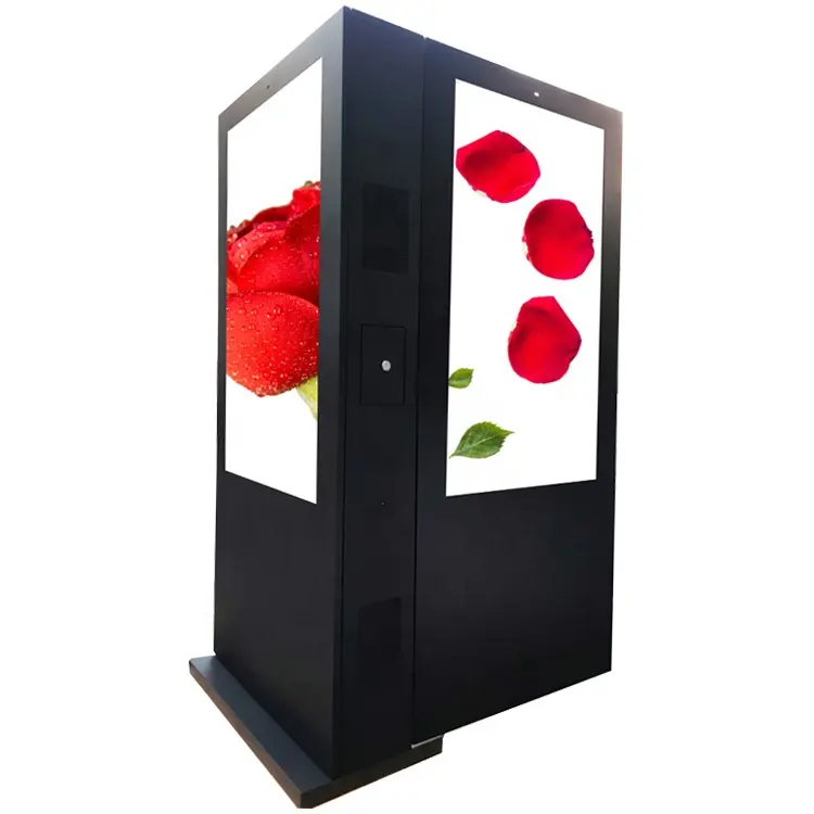 55 Inch Indoor Dubbelzijdig Kiosk Digital Signage Lcd-scherm Dubbelzijdig Outdoor Totem Scherm