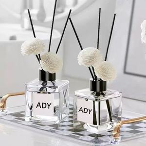 Diffusore di Fragranza Floreale Liquido Ecologico Non Tossico Senza Fiamma in Contenitore di Vetro con Bastoncini per Casa e Ufficio - Product Image 2