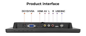 Nhà Máy Bán buôn <span class=keywords><strong>10</strong></span> inch đa-giao diện HD máy tính <span class=keywords><strong>mini</strong></span> xách tay <span class=keywords><strong>LCD</strong></span> màn hình TV với loa AV VGA đầu vào - Product Image 4