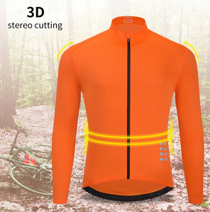 WOSAWE degli uomini <span class=keywords><strong>Ciclismo</strong></span> Jersey maniche Lunghe Mountain Bike MTB Vestiti di Sport All'aria Aperta Traspirante Usura di Riciclaggio In Discesa Camicie - Product Image 5