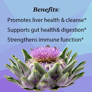 Cápsulas de Extracto de Alcachofa OEM ODM, Antioxidante, Promueve la Salud del Hígado, Limpia, Apoya la Salud Intestinal y la Digestión, Refuerza el Sistema Inmunitario - Product Image 3