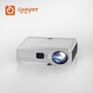 Proyector LED Qumpot ZX6 Pro 4K Smart Home Ultra <span class=keywords><strong>claro</strong></span> y suave Nuevo producto con Google TV Portable y 4600 ANSI - Product Image 2