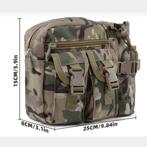 Sac banane tactique multifonctionnel pour <span class=keywords><strong>homme</strong></span> en toile camouflage <span class=keywords><strong>avec</strong></span> fermeture éclair et <span class=keywords><strong>pochette</strong></span> pour bouteille d'eau – Vente en gros - Product Image 1