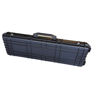 Long size Black Plastic Lockable Tool Box with wheels