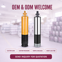 Pompe à eau submersible électrique ZHELI 1,5 kW série QXN pour le drainage des carrières, hauteur de refoulement 36 m, débit 5 m³/h, sortie 32 mm pour les distributeurs