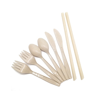 Diviseurs de couverts - Organisateur de tiroir de cuisine - Couverts jetables en bois de bouleau (cuillères, couteaux, fourchettes)