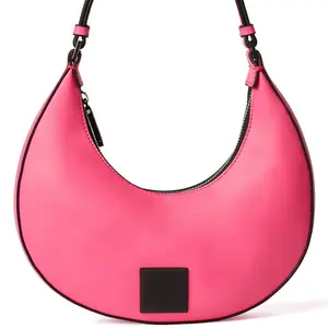 Bolsos al por mayor moda femenina verano versátil un hombro axila media luna Bolso Barato 2024 moda alto sentido nicho diseño bolso