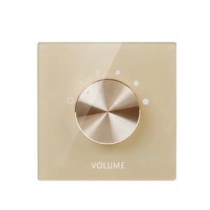 Interruptor de ajuste de volumen de sintonización de resistencia fija, controlador de volumen de panel de pared de 4-8 ohmios para receptores y amplificadores - Product Image 2