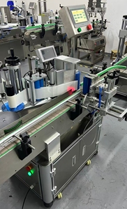 Tự động ngang chai tròn máy dán nhãn lọ nhỏ Ampoule Ống nhãn Applicator Sticker labeler - Product Image 5