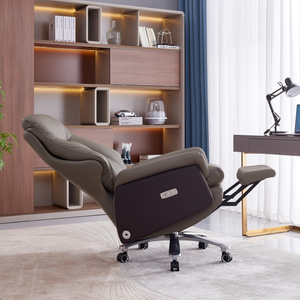 Cadeira de Escritório Executiva Reclinável Inteligente com Massagem Elétrica Ventilação e Aquecimento Gravidade <span class=keywords><strong>Zero</strong></span> - Product Image 4