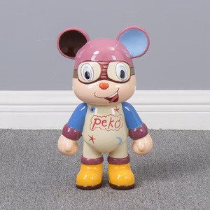 Estatua de Oso Gigante de Resina Abstracta de Alta Calidad, Oso Espacial de Fibra de Vidrio, Artesanías para Decoración del Hogar, Escultura Artística - Product Image 2