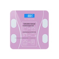 Báscula Digital Inteligente para Medir Grasa Corporal, Báscula de Peso Corporal con Bluetooth para Uso Doméstico, para Cocina y Baño, Venta al Por Mayor
