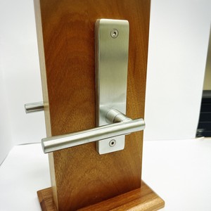 Poignée en acier inoxydable 304 antirouille, levier plat pour ensemble de serrures à mortaise extérieures de villa côtière - Product Image 4