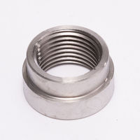 EPMAN M18x1.5 Capuchon de capteur d'oxygène en acier inoxydable 304 avec écrou à souder universel pour échappement Lambda AFR Boss EP-CGQ164
