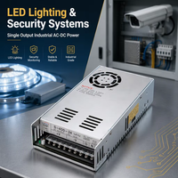Alimentation à découpage S-400 400W 12V/24V/36V/48V, haute puissance, industrielle, AC-DC, sortie unique SMPS