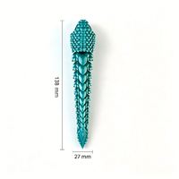 OEM Design Support Overlapping Scales Articulated Wildlife Toy Retail Display