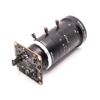 Module de caméra USB 3.0 Pixmoteur PM-U33808C-S15 IMX415 8MP 4K avec objectif grand angle 5mm à 100mm F1.6 Monture CS 100 FOV