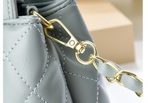 Borsa Tote a Forma di Sella di Alligatore con Tracolla Staccabile, Chiusura a Bottone, Fodera in Poliestere Impermeabile, Capacità 2-2,9L, da Donna - Product Image 2