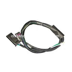 1-1718656-1 1718657-1 Tyco AMP TE 4 pin male and female sealed auto connector wiring harness