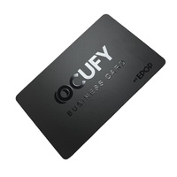 LOGOTIPO de URL programado grabable Impreso Nfc Tarjeta negra NFC 424 Chip de ADN
