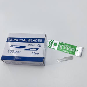 Cuchilla Dermaplane ZS 10R, cuchillas quirúrgicas estériles, 10R bisturí quirúrgico de acero inoxidable, cuchillas Dermaplaning empaquetadas individualmente - Product Image 5