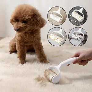 Adjustable 60 Sheets Pet Hair <b>Remover</b> Roller Detachable Extendable Plastic Furniture Carpet Lint Roller Sticky Long Handle Safe - Product Image 3