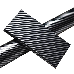 Vinilo Decorativo <span class=keywords><strong>Adhesivo</strong></span> COOL SUN 1.52*28M, <span class=keywords><strong>Adhesivo</strong></span> 4D 5D de <span class=keywords><strong>Fibra</strong></span> de <span class=keywords><strong>Carbono</strong></span> para Automóviles, Película Protectora para Puertas con Tecnología Anti-Burbujas, Protector de Puerta con Logotipo - Product Image 6