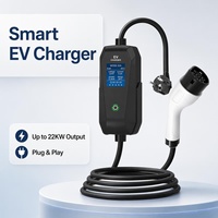 Chargeur de véhicule électrique portable étanche et anti-poussière IP65, type de prise BS/Schuko, norme européenne 2, 3,5 kW