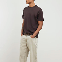 T-shirts en coton tricoté 100 % uni, imprimés, grande taille, pour hommes, unisexe, respirants, 300 grammes, vente en gros