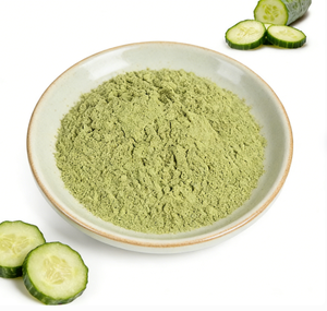 Poudre de concombre lyophilisée 100% naturelle et biologique, saveur légèrement sucrée, légume sain, conditionnement en vrac - Product Image 1