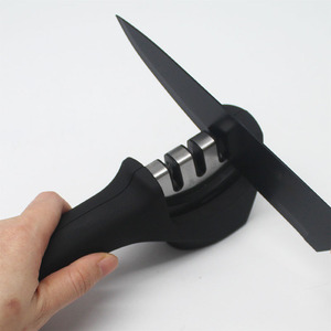 Chuyên Nghiệp Thép Không Gỉ Hướng Dẫn Sử Dụng Mài Chống Trượt 3 Giai Đoạn Cho Mài Dao Nhà Bếp Và Kéo - Product Image 4