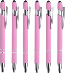 Custom Logo 2-in-1 Stylus Ballpoint <b>Pen</b>, Retractable Soft Grip Touch Screen <b>Pen</b> for IPad, <b>Tablet</b>, Phone, Office - Product Image 6