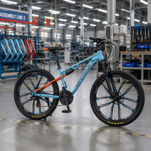Bicicleta de Montaña MTB de Acero al Carbono para Descenso, <span class=keywords><strong>26</strong></span> Pulgadas, <span class=keywords><strong>Aro</strong></span> <span class=keywords><strong>26</strong></span>, 27.5, 29 Pulgadas, Cuadro de 21 Velocidades - Product Image 1