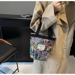 Nouveau Sac Fourre-tout en Toile Printemps 2026 pour Femme – Sac à Bandoulière Tendance, Sac Seau à Porter à la Main - Product Image 2
