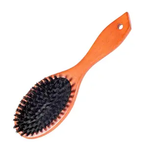 Wood Detangler Hair Brush Glide Through Tangles With Ease For All Hair Types