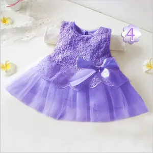 Yaz dantel bebek kız doğum günü elbiseleri tatlı bebek pamuklu giysiler butik bebek kız parti elbiseleri prenses dantel