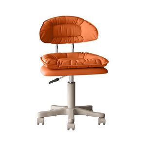 Home Height <b>Adjustable</b> Bar <b>Stool</b> With Casters Modern Design For Beauty Salon Nail Chair Contemporary Style Metal Frame Plastic - Product Image 5