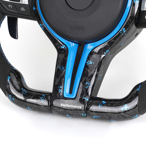 Nử<span class=keywords><strong>a</strong></span> Alcantara <span class=keywords><strong>M</strong></span>àu Xanh Giả <span class=keywords><strong>M</strong></span>ạo Carbon <span class=keywords><strong>M</strong></span> Hiệu Suất Ban Chỉ Đạo Wheel Cho M2 M3 M4 M5 M8 F92 F80 F82 F87 F90 F10 F30 F20 F32 X5 F15 - Product Image 2