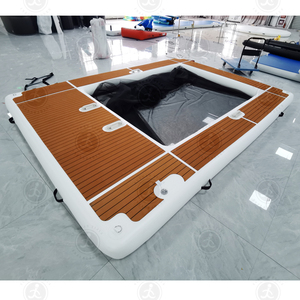 Tốt nhất bán nước giải trí Inflatable nổi hồ bơi đại dương Inflatable nổi Dock nền tảng - Product Image 4