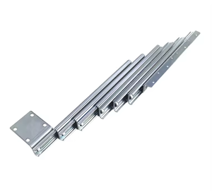 Tavolo da pranzo da cucina con rotaie telescopiche estensibili, - Product Image 2