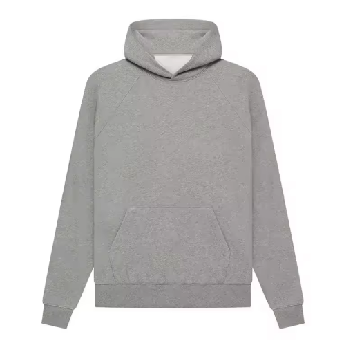 เสื้อฮู้ดสีข้าวโอ๊ตเข้ม