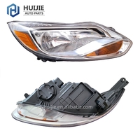 Couverture de lentille en verre transparent pour phare avant de voiture, système d'éclairage automobile, pour Ford Focus 2012