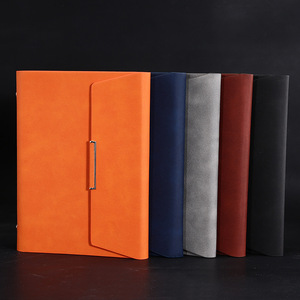 Carnet A5 rétro créatif à trois volets, classeur à feuilles mobiles, papeterie professionnelle, journal promotionnel pour les minutes de réunion et le journal intime - Product Image 6