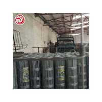 Malla de Alambre de Acero Galvanizado por Inmersión en Caliente de Alta Calidad y Confiable para Cercas de Campo para Ganado, Malla de Campo de Bajo Mantenimiento para Fábrica