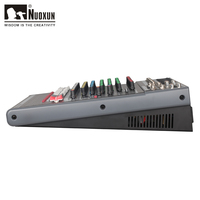 Console de mixage audio professionnelle à 12 canaux, avec 2 groupes