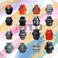 RITO KSA13050 CX360 Conjunto de Motor Reductor de Traslación Hidráulico Final para Excavadora, Conjunto de Motor de Oruga para Tren de Rodaje