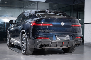 Cao Cấp Vật Liệu Khô Sợi Carbon Phía Sau Spoiler Cho BMW X4 G02 Spoiler Kit CS Phong Cách Carbon Xe Cánh - Product Image 5